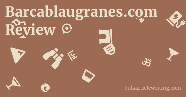 Barcablaugranes.com Review 1 by