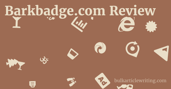 Barkbadge.com Review 1 by
