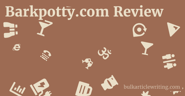 Barkpotty.com Review 1 by