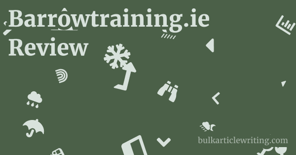 Barrowtraining.ie Review 1 by