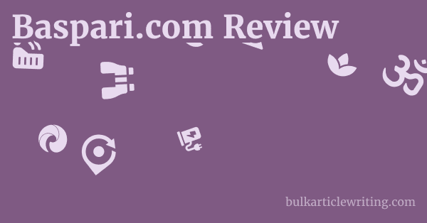 Baspari.com Review 1 by
