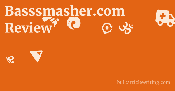 Basssmasher.com Review 1 by Partners