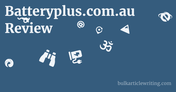Batteryplus.com.au Review 1 by