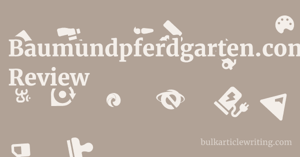 Baumundpferdgarten.com Review 1 by
