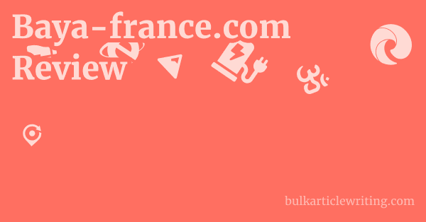 Baya-france.com Review 1 by