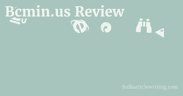 Bcmin.us Review 1 by