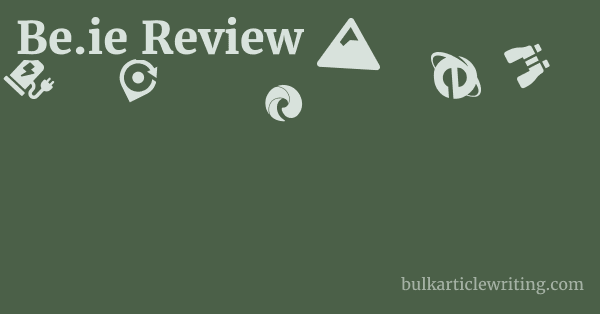 Be.ie Review 1 by