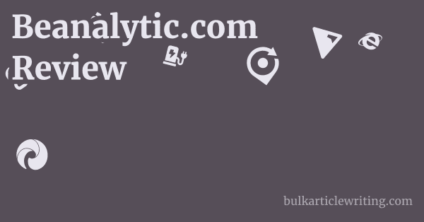 Beanalytic.com Review 1 by