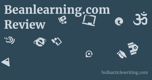 Beanlearning.com Review 1 by