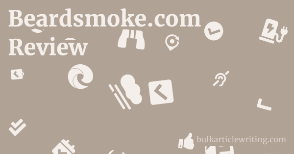 Beardsmoke.com Review 1 by