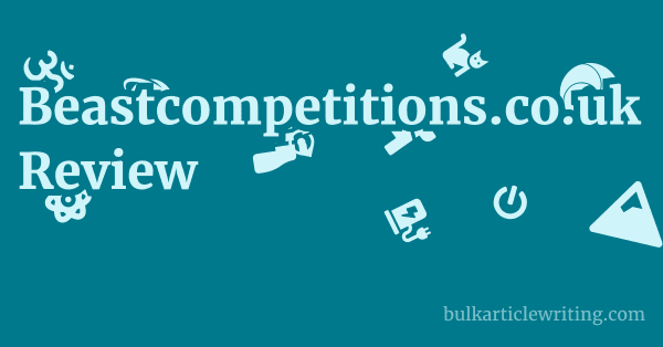 Beastcompetitions.co.uk Review 1 by