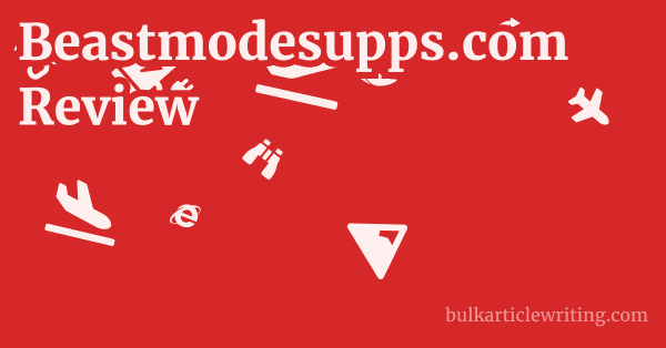 Beastmodesupps.com Review 1 by
