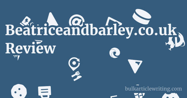 Beatriceandbarley.co.uk Review 1 by