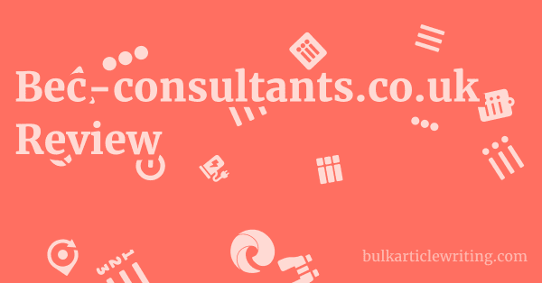 Bec-consultants.co.uk Review 1 by