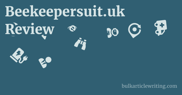 Beekeepersuit.uk Review 1 by
