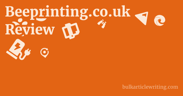 Beeprinting.co.uk Review 1 by Partners