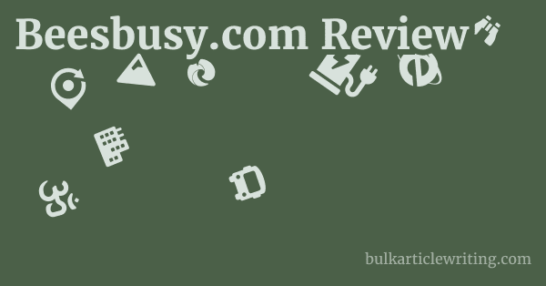 Beesbusy.com Review 1 by