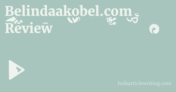 Belindaakobel.com Review 1 by Partners