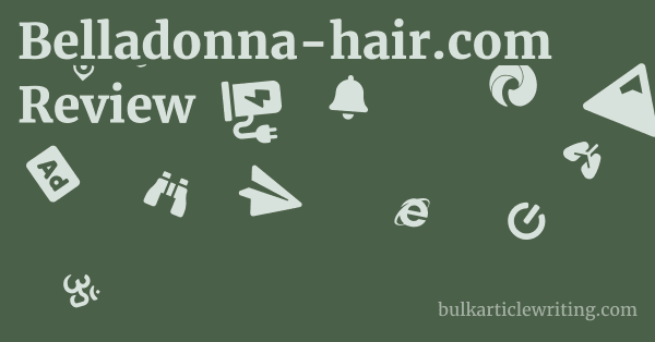 Belladonna-hair.com Review 1 by