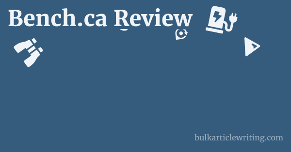 Bench.ca Review 1 by Partners