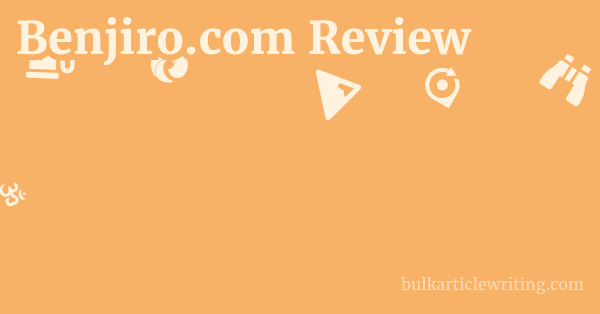 Benjiro.com Review 1 by