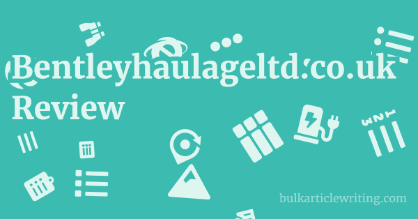 Bentleyhaulageltd.co.uk Review 1 by Partners