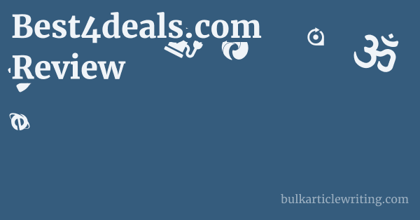 Best4deals.com Review 1 by