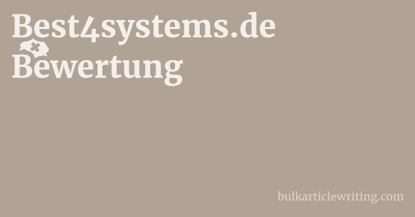 Best4systems.de Bewertung 1 by