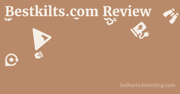 Bestkilts.com Review 1 by