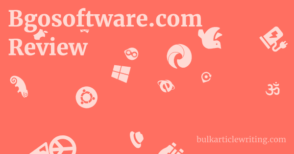 Bgosoftware.com Review 1 by
