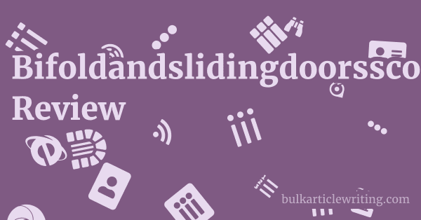 Bifoldandslidingdoorsscotland.co.uk Review 1 by