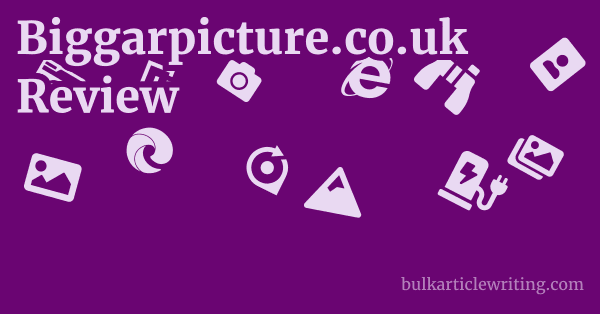Biggarpicture.co.uk Review 1 by