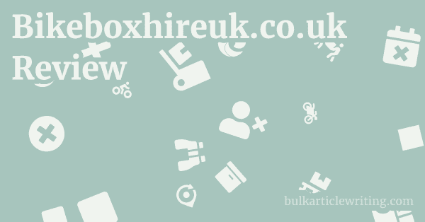 Bikeboxhireuk.co.uk Review 1 by