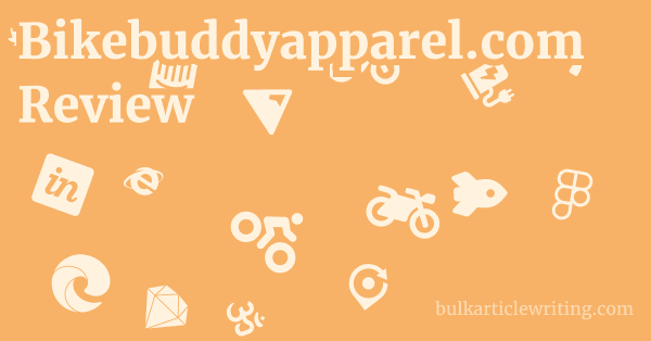 Bikebuddyapparel.com Review 1 by