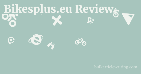 Bikesplus.eu Review 1 by