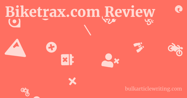 Biketrax.com Review 1 by