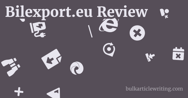 Bilexport.eu Review 1 by Partners