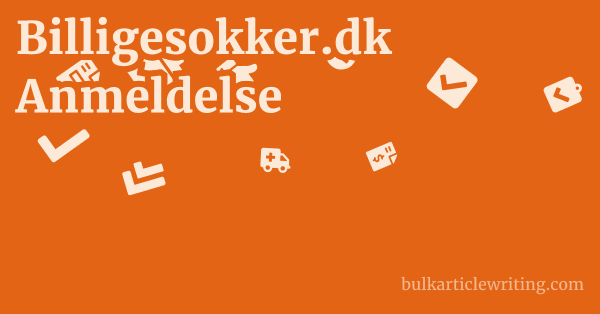 Billigesokker.dk Anmeldelse 1 by