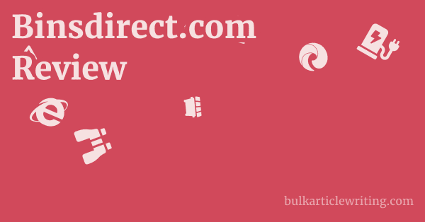 Binsdirect.com Review 1 by