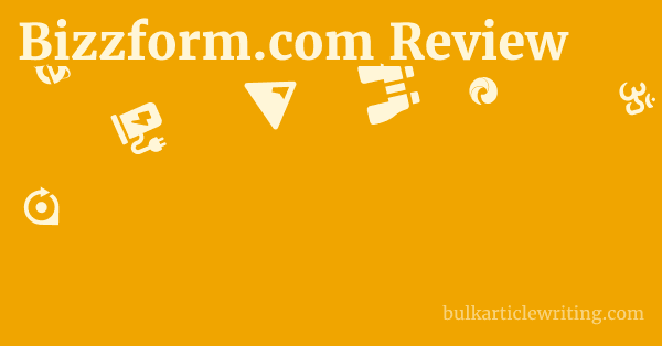 Bizzform.com Review 1 by