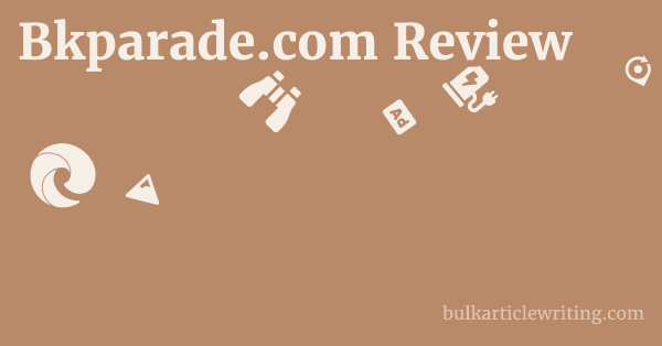 Bkparade.com Review 1 by Partners
