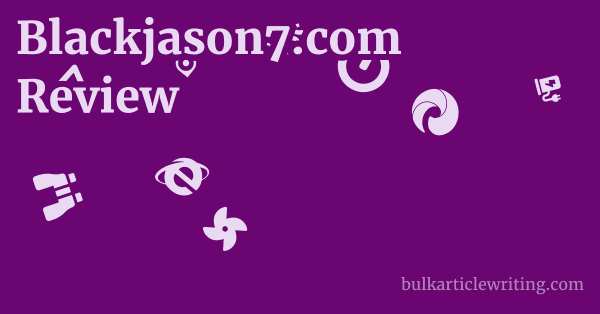 Blackjason7.com Review 1 by