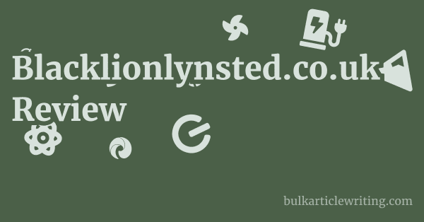 Blacklionlynsted.co.uk Review 2 by Blacklionlynsted.co.uk Review 1 by