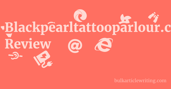 Blackpearltattooparlour.co.uk Review 1 by
