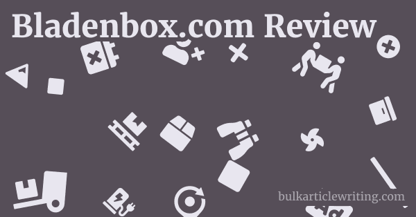Bladenbox.com Review 1 by