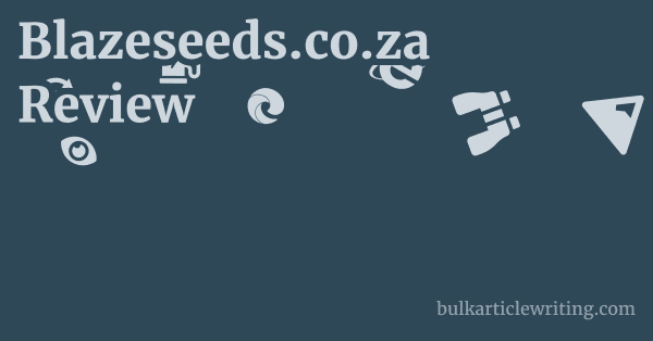Blazeseeds.co.za Review 1 by