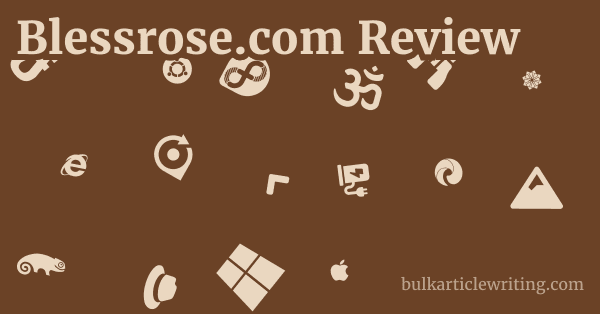 Blessrose.com Review 1 by