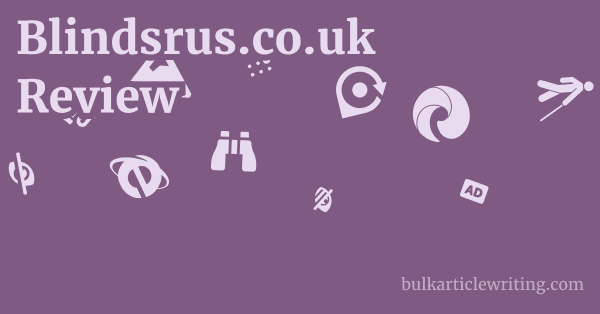 Blindsrus.co.uk Review 1 by Partners