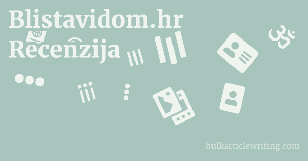 Blistavidom.hr Recenzija
