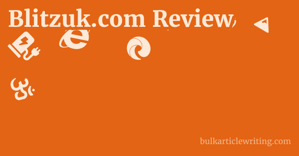 Blitzuk.com Review 1 by